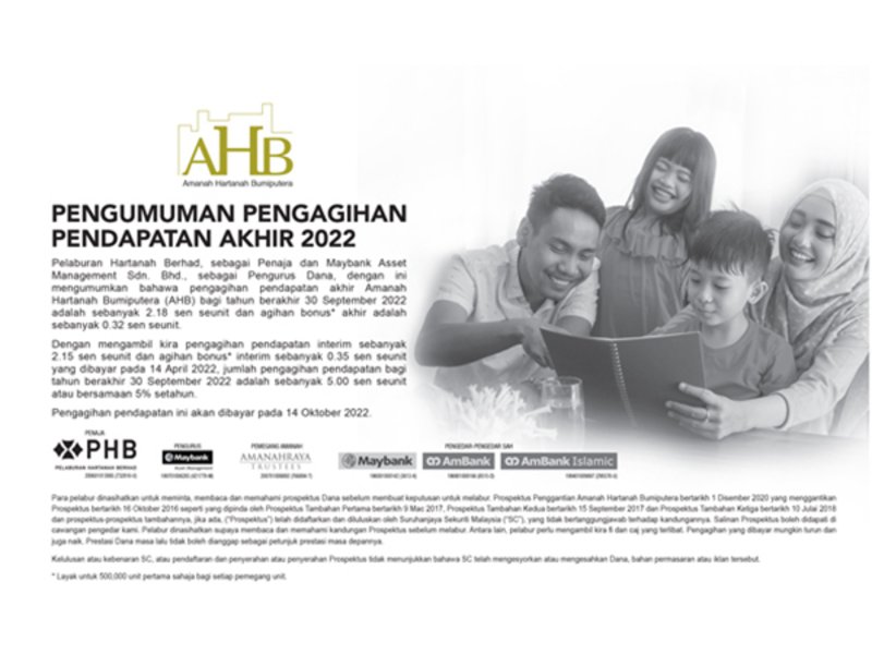 Pengagihan Pendapatan Akhir Sept 2022