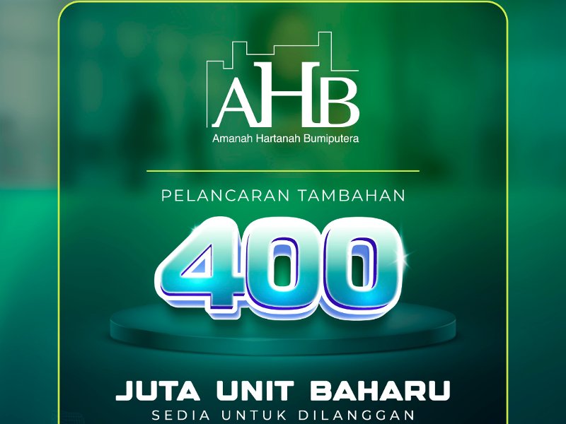 PHB ANNOUNCES 400 MILLION NEW AHB UNITS